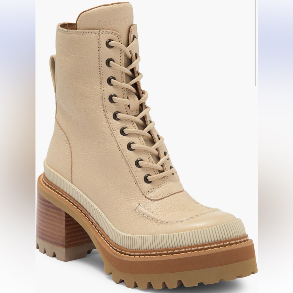 See by Chloe Mahalia Lug Sole Boot